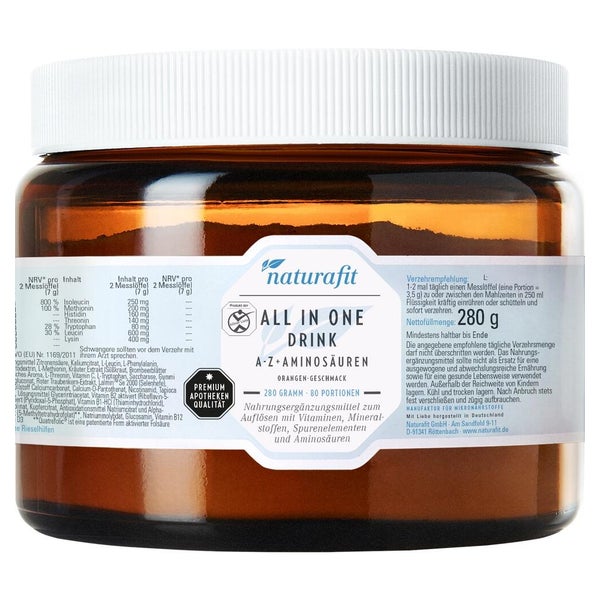 Naturafit All In One Drink A-z+aminosäuren Pulver 280 g