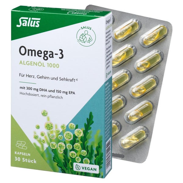 Omega-3 Algenöl 1000 30 St