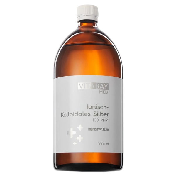 Kolloidales Silber 100 Ppm Reinheitsstufe 99.99 % 1000 ml