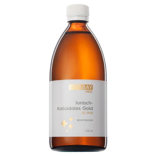 Kolloidales Gold 20 Ppm Reinheitsstufe 99.99 % 500 ml