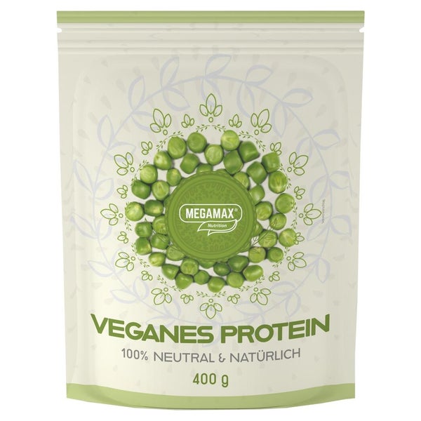 100% Natürliches Protein vegan Megamax P 400 g
