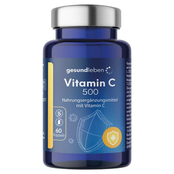 Gesund Leben Vitamin C 500 Kapseln 60 St