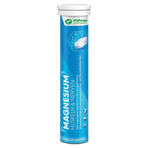 Alphega Magnesium Brausetabletten 20 St