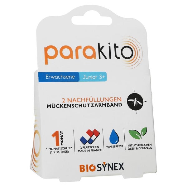 Parakito Mückenschutz 2 Nachfüllungen 1 St