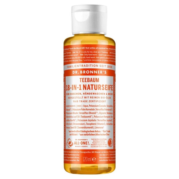 Dr.bronners 18in1 Naturseife flüssig Tee 120 ml