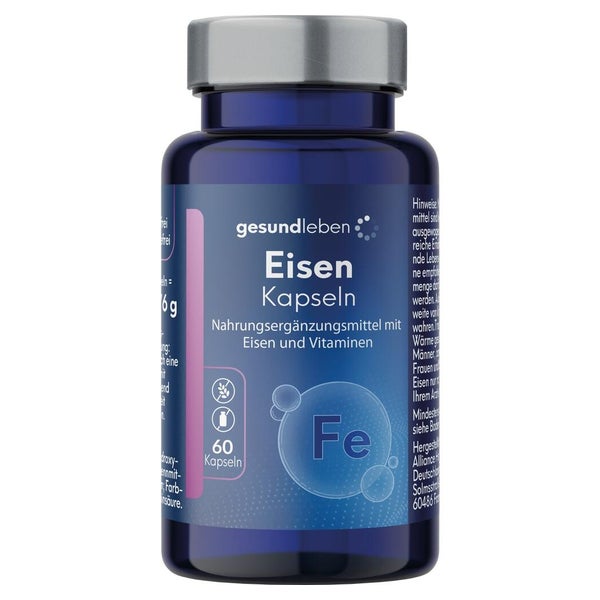 Gesund Leben Eisen 15 Mg Kapseln 60 St