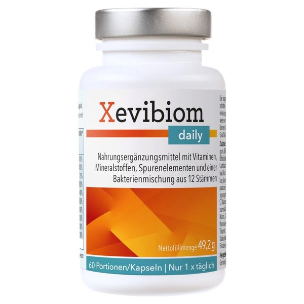 Xevibiom Daily 12 Bakterienkultur.+21 Vitamine Kps 60 St