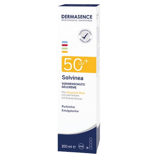 Dermasence Solvinea Sonnenschutz-gelcreme Lsf 50+ 100 ml
