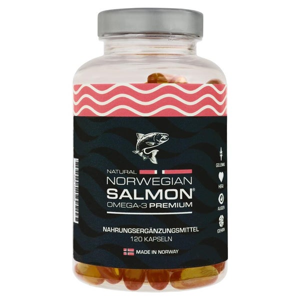 Natural Norwegian Salmon Omega-3 Premium 120 St