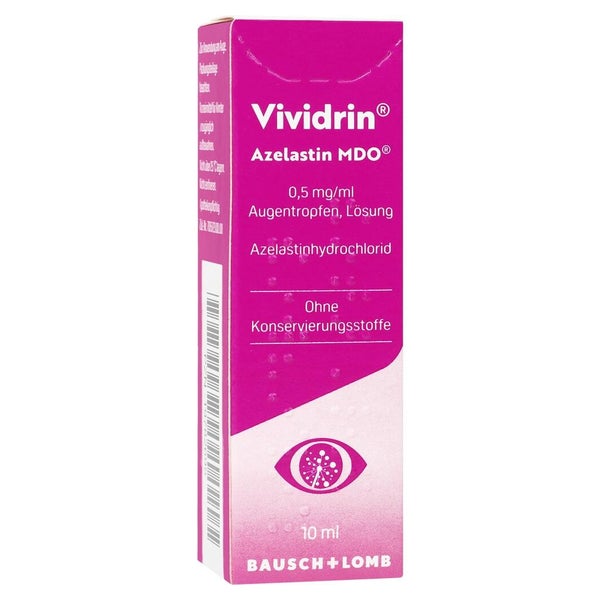 Vividrin Azelastin Mdo 0,5 Mg/ml Augentropfen Lsg. 10 ml