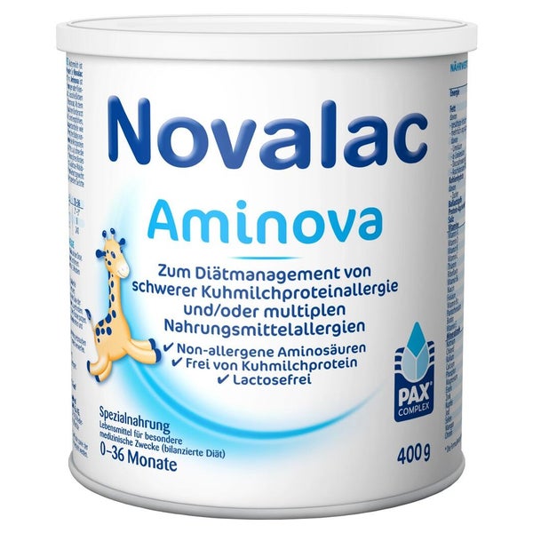 Novalac Aminova Spezialnahrung 0-36 Monate 400 g