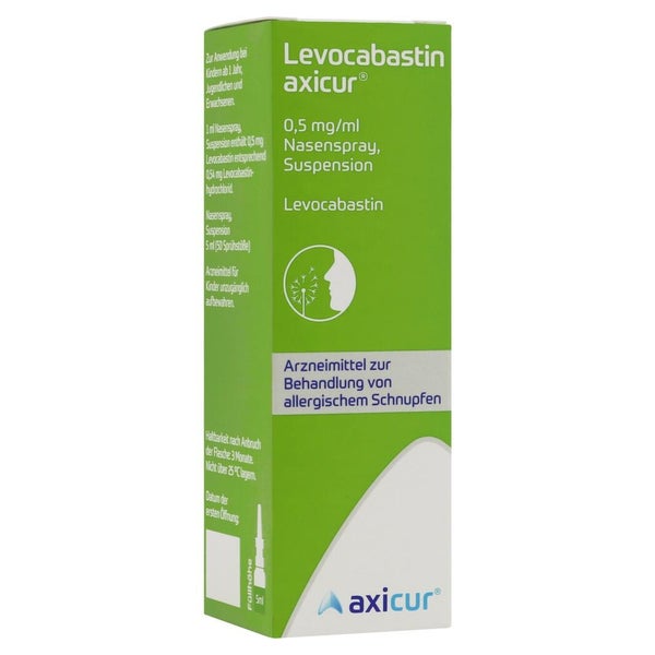 Levocabastin Axicur 0,5 Mg/ml Nasenspray 5 ml