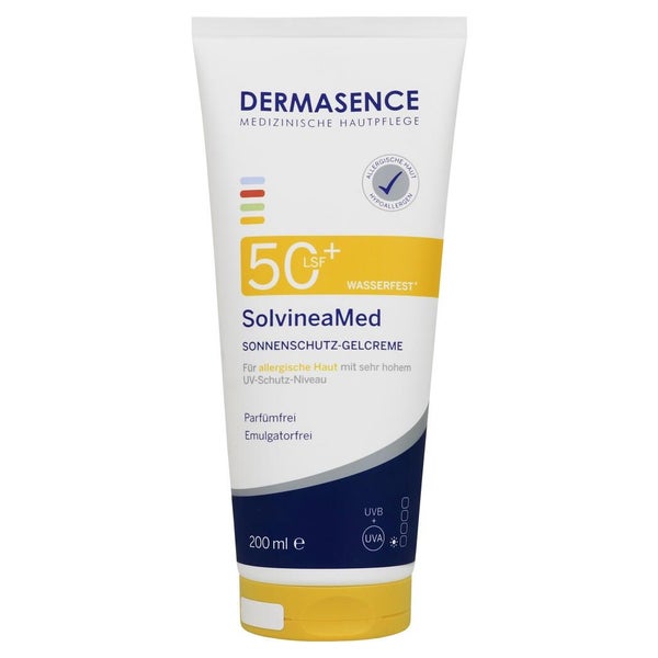 Dermasence Solvineamed Sonnensch.gelcreme Lsf 50+ 200 ml