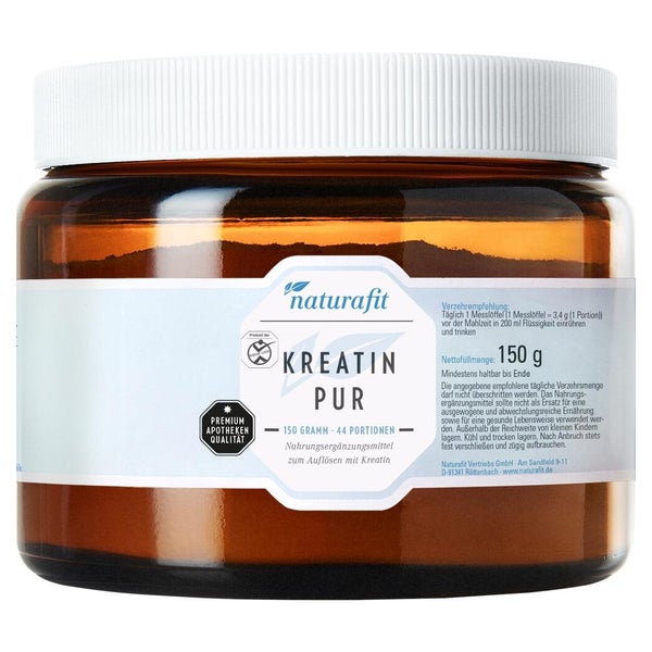 Naturafit Kreatin Pur Pulver 150 g