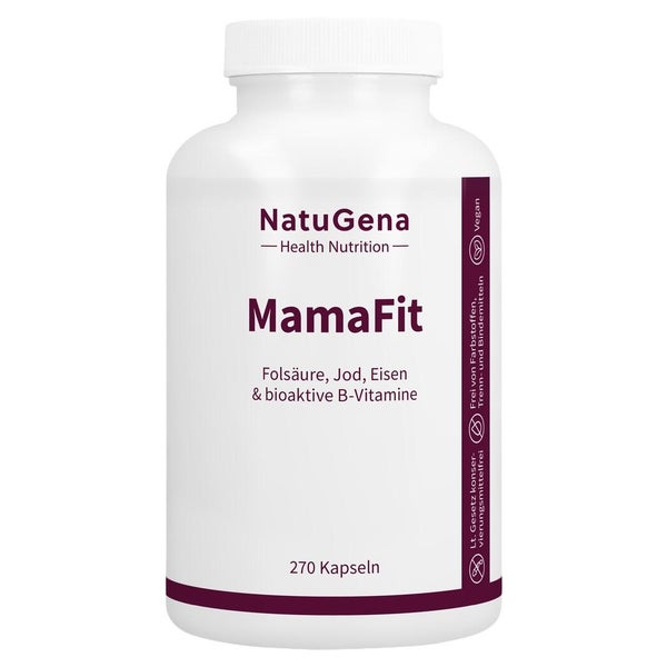 Mamafit Folsäure Jod Eisen & Bioaktive B-vit.kaps. 270 St