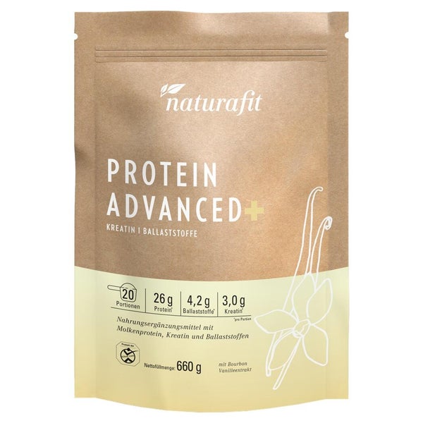 Naturafit Protein Advanced+ Kreatin+ballastst.vani 660 g