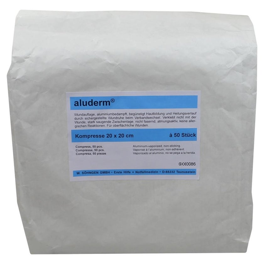 Aluderm Kompressen 20x20 cm 50 St