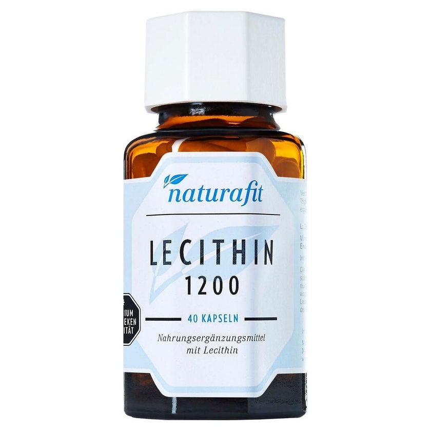 Naturafit Lecithin 1200 Kapseln 40 St