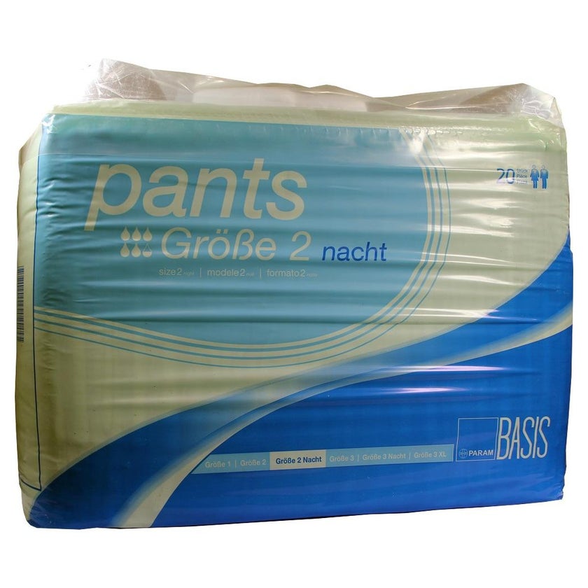 Param Pants Basis Nacht Gr.2 20 St