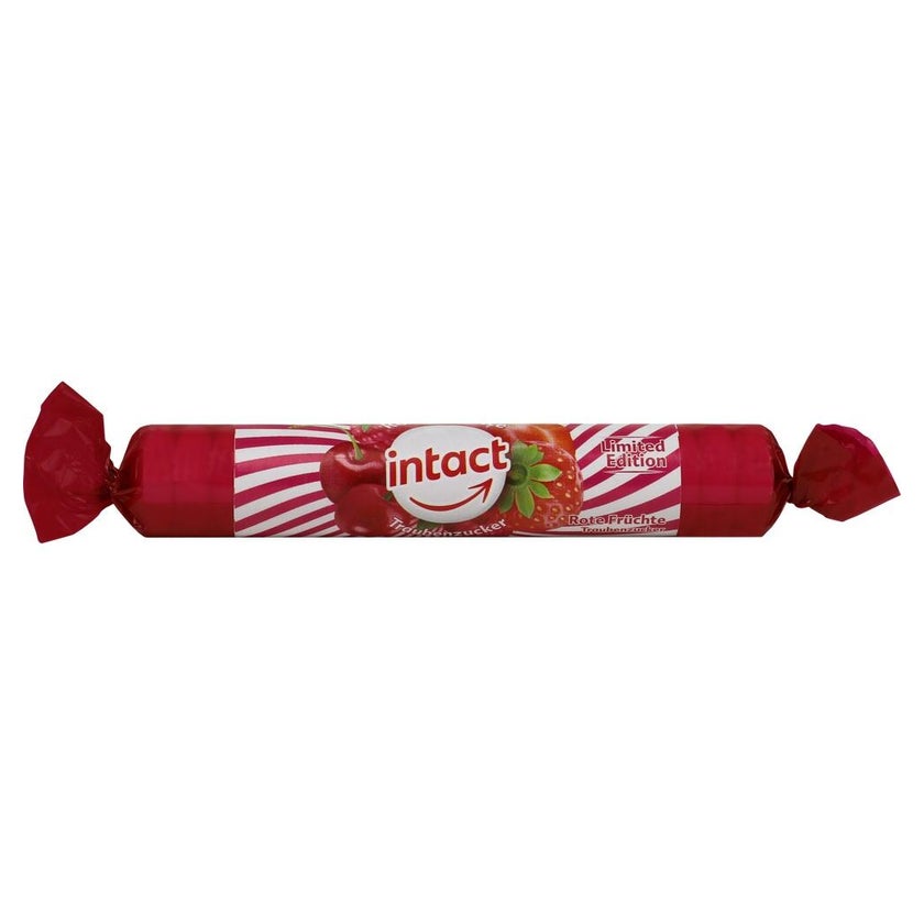 Intact Traubenzucker Rolle Rote Früchte 40 g