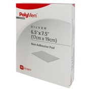 Polymem Wund Pad Silber n.klebend 17x19 15 St