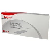 Polymem Wund Pad Silber n.klebend 11x32 12 St