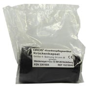 Krückenkapsel Gr.4 24 mm schwarz 1 St