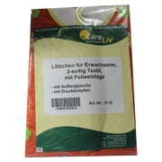 Lätzchen Erw.m.tasche 2seit.tex.m.fol.dr 1 St