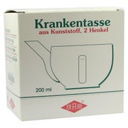 Krankentasse Kunststoff rund m.2 Henkeln 200 g