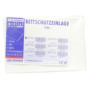 Bettschutzeinlage Folie 50x90 cm weiß 1 St