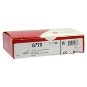 Klammern F.ausstreifbeutel Beige 20 St