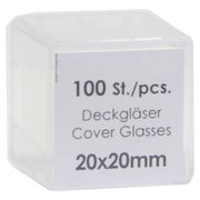 Deckgläser 20x20 mm 100 St