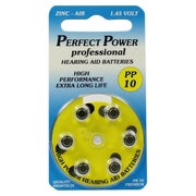 Batterien F.hörgeräte Power PP10 6 St