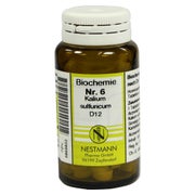 Biochemie 6 Kalium sulfuricum D 12 Table 100 St
