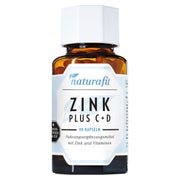 Naturafit Zink Plus C+D Kapseln 90 St