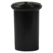 Krückenkapsel 18 mm Damen schwarz 1 St