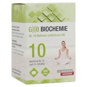 GIB Biochemie Nr.10 Natrium sulfuricum D 400 St