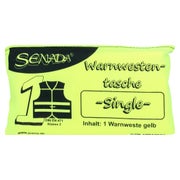 Senada Warnweste gelb Single Tasche 1 St