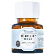 Naturafit Vitamin B2 100 mg Kapseln 30 St
