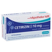 Cetirizin Fair-med Healthcare 10 Mg Filmtabletten 20 St