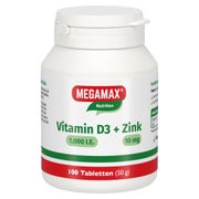 Vitamin D3 1.000 I.E.+Zink 10 mg Tablett 100 St