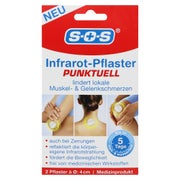 SOS Infrarot-pflaster Punktuell rund 4x4 2 St