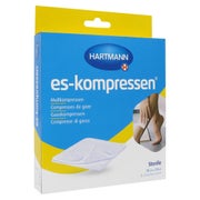 Produktabbildung: Es-kompressen Steril 10x10 cm 8fach 5X2 St