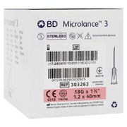 Bd Microlance 3 Kanuele 18g 1 1/2 1.2 X 40 Mm Rosa 100 St
