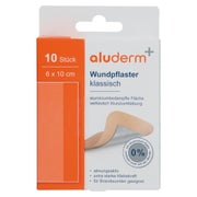 Aluderm Wundpflaster Klassisch 10 Cm X 6 Cm 10 St