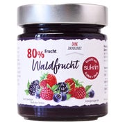Sukrin Fruchtaufstrich Waldfrucht 80% 225 g
