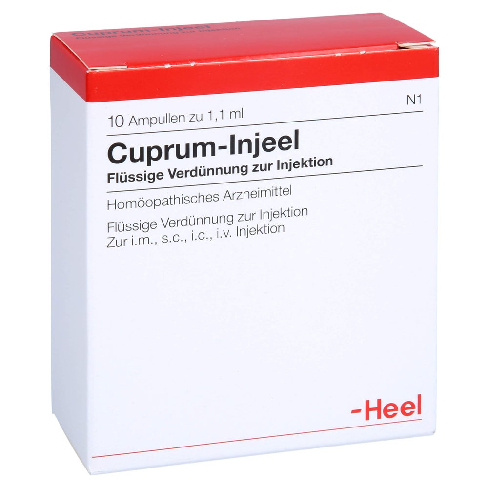 Cuprum Injeel Ampullen 10 St
