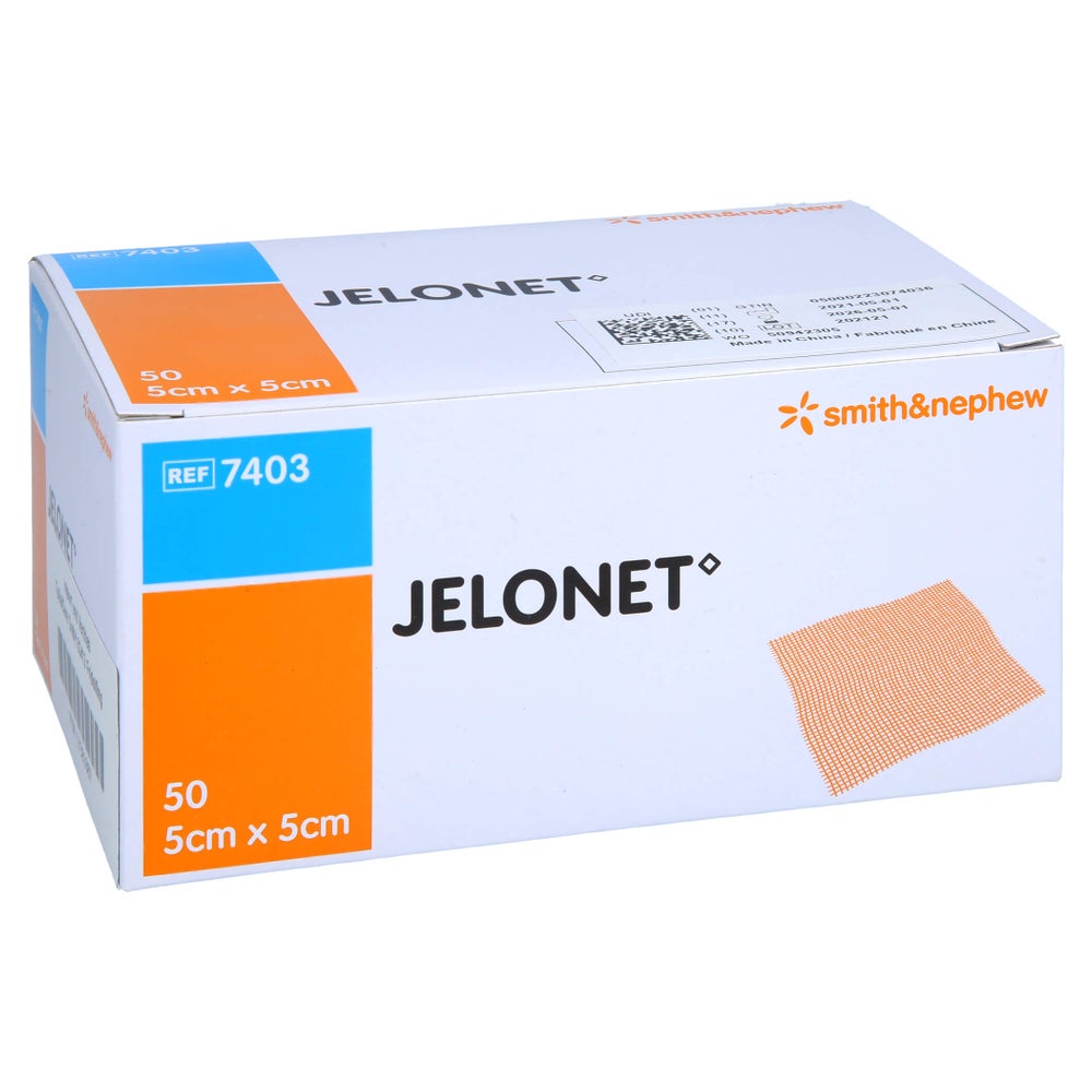 Jelonet Paraffingaze 5x5 cm steril 50 St
