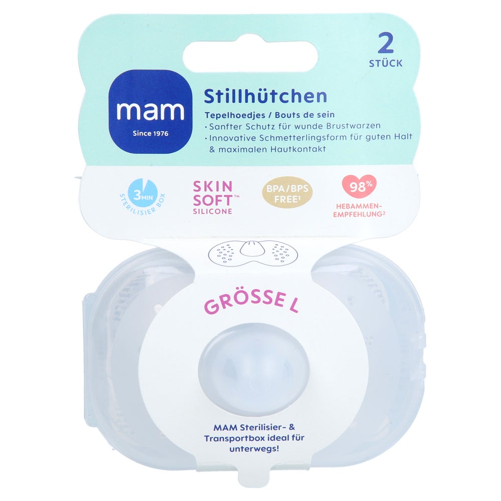 MAM Stillhütchen Gr.L 2 St