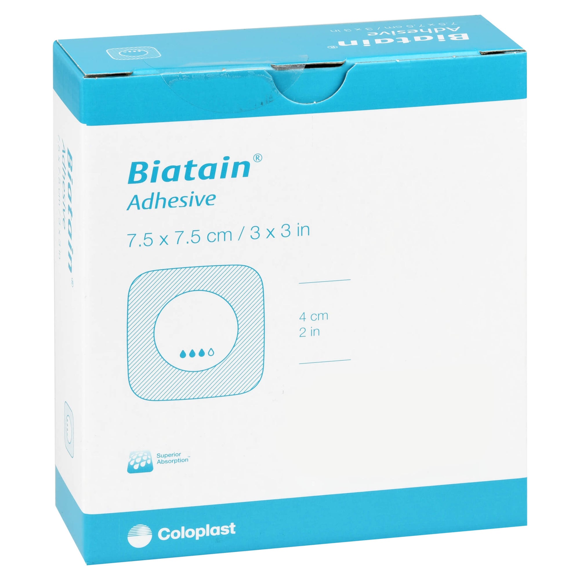 BIATAIN Schaumverband 7,5x7,5 cm selbst haftend | medpex